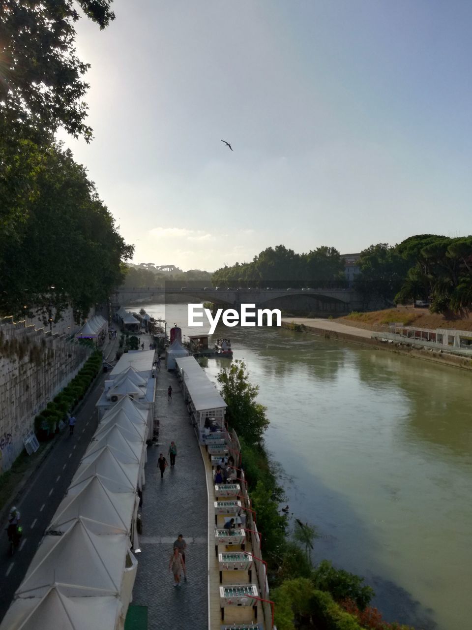 VIEW OF RIVER AGAINST SKY