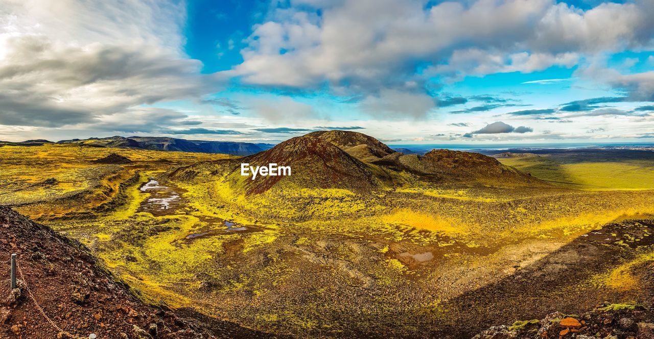 PANORAMIC VIEW OF LANDSCAPE