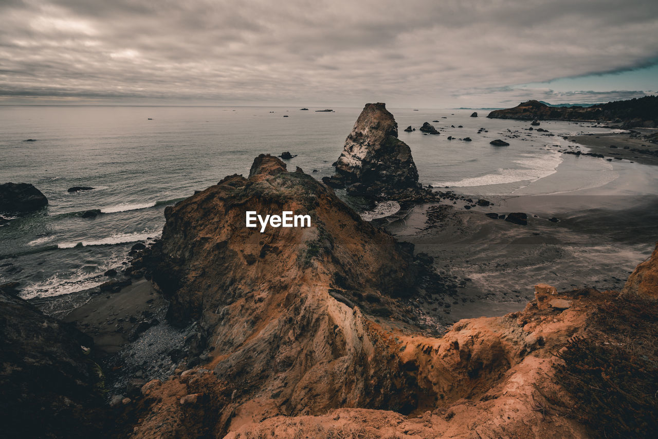 Otter point state park at the oregon coast, united states.