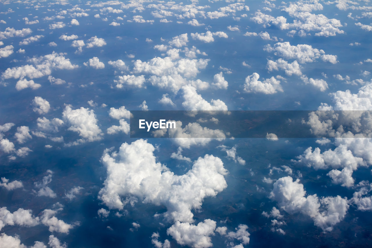 Low angle view of clouds in sky