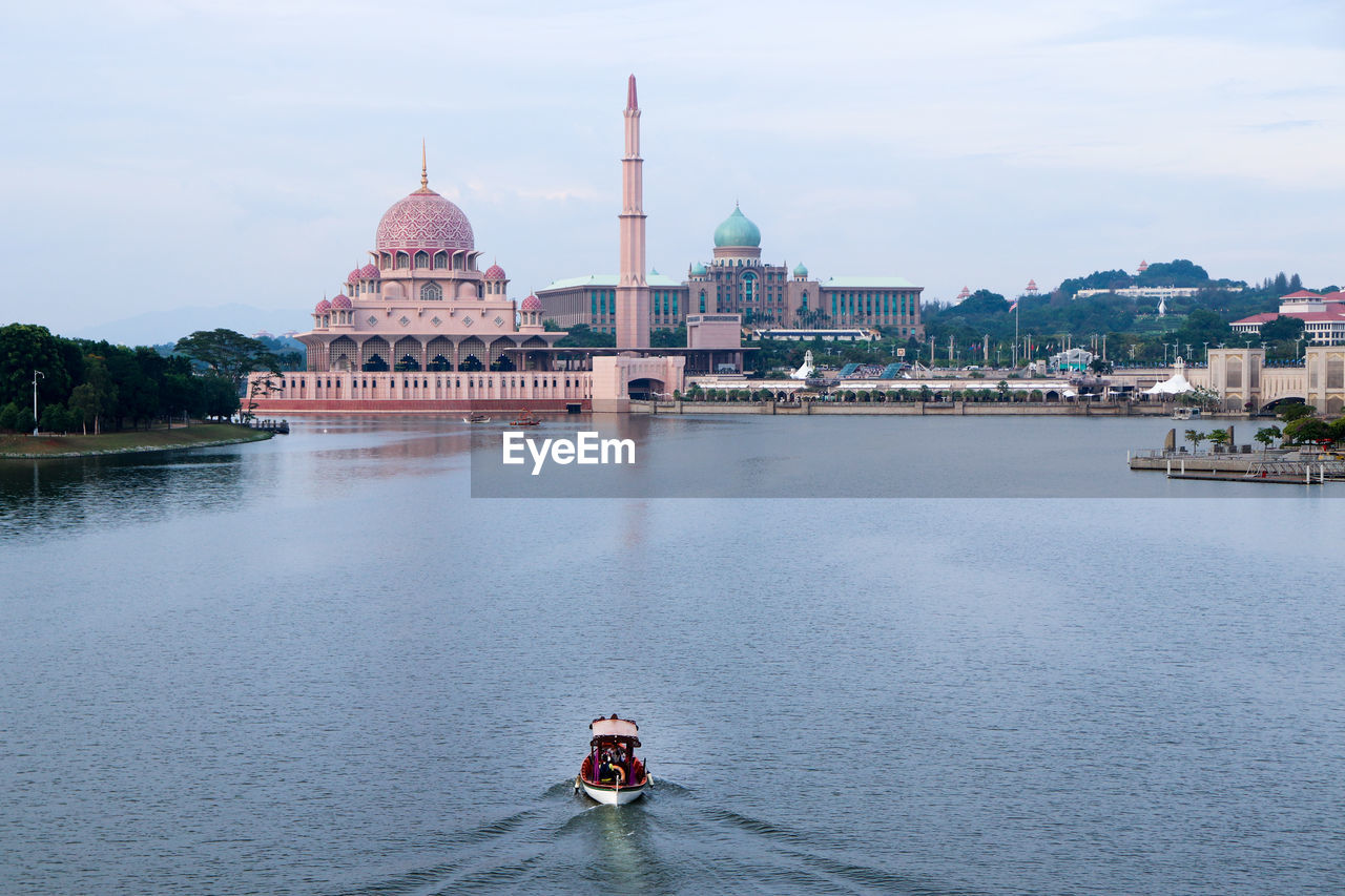 View of mosque against the sky