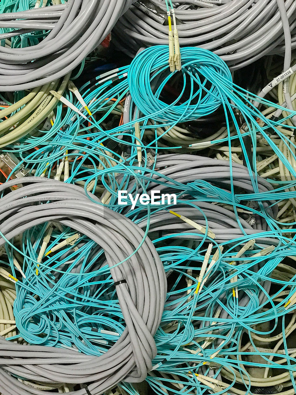 CLOSE-UP OF CABLES ON CABLE