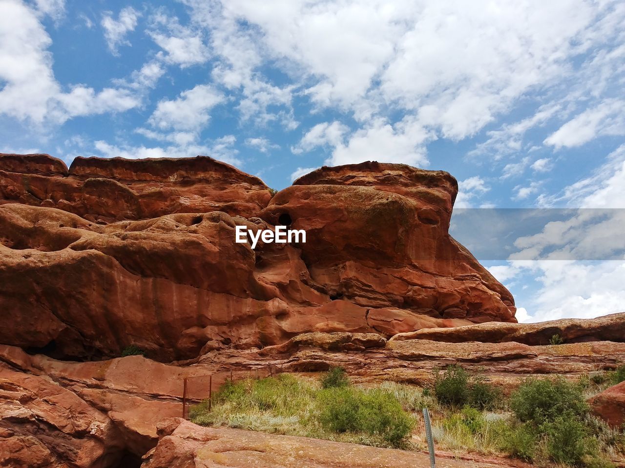 SCENIC VIEW OF ROCK FORMATIONS AGAINST SKY