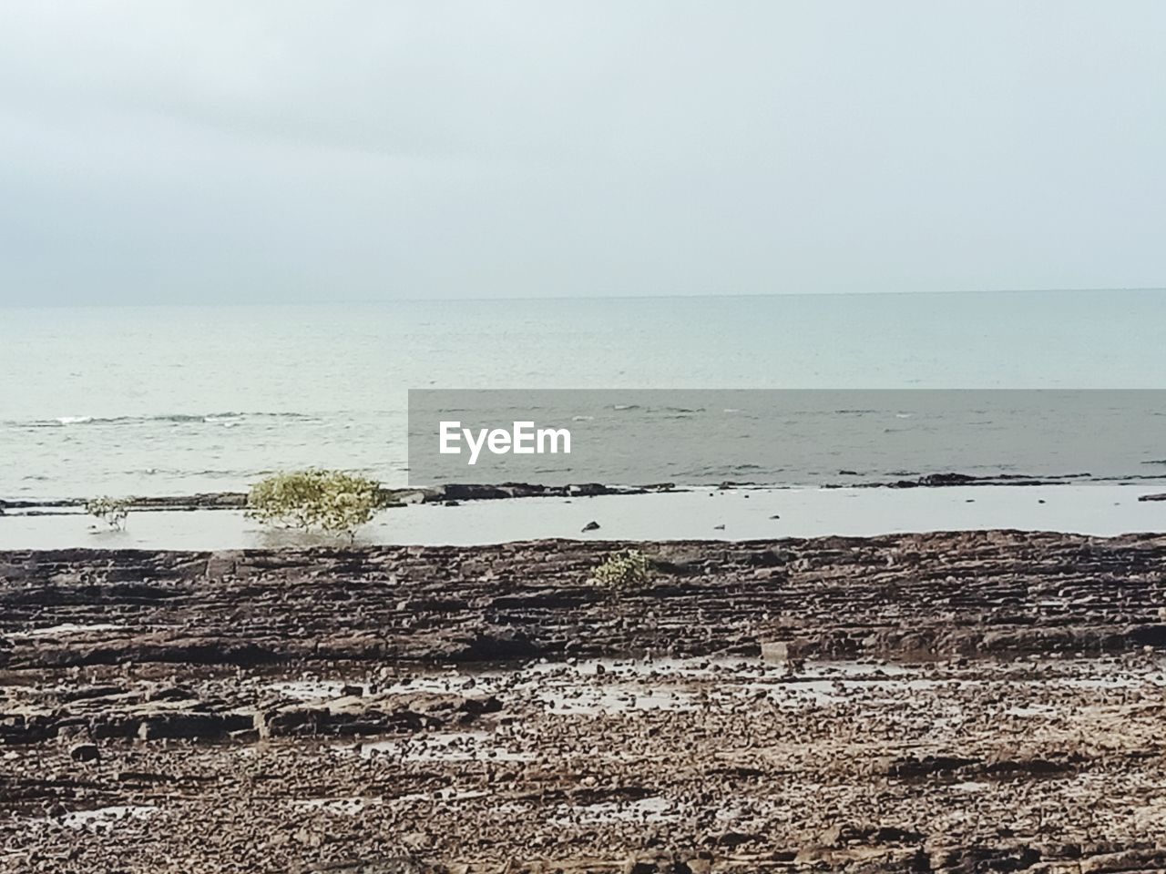 SCENIC VIEW OF BEACH BY SEA AGAINST SKY