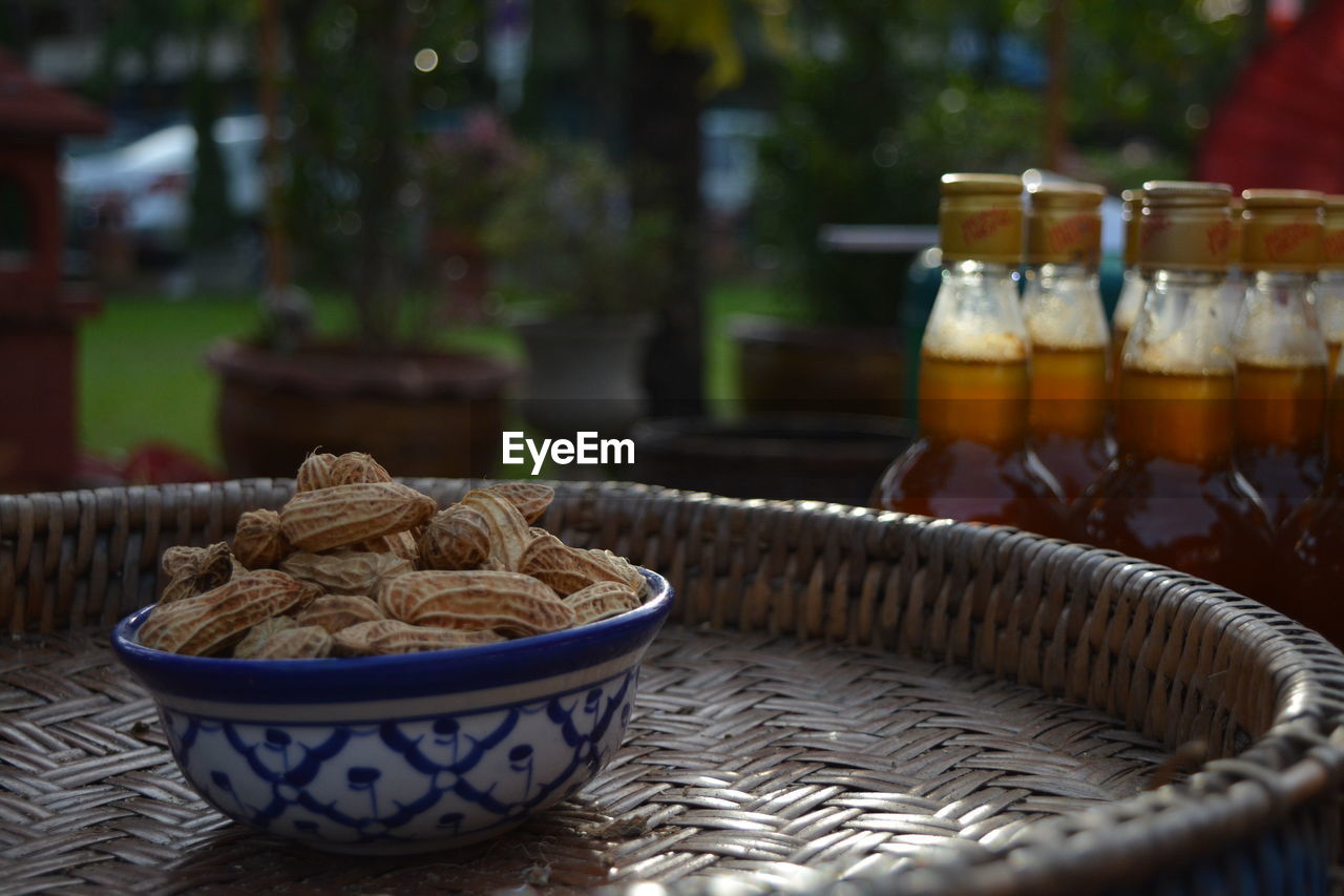 Peanuts in bowl