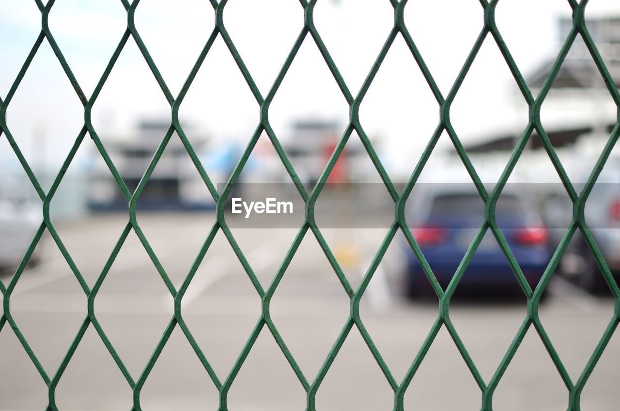 Full frame shot of chainlink fence