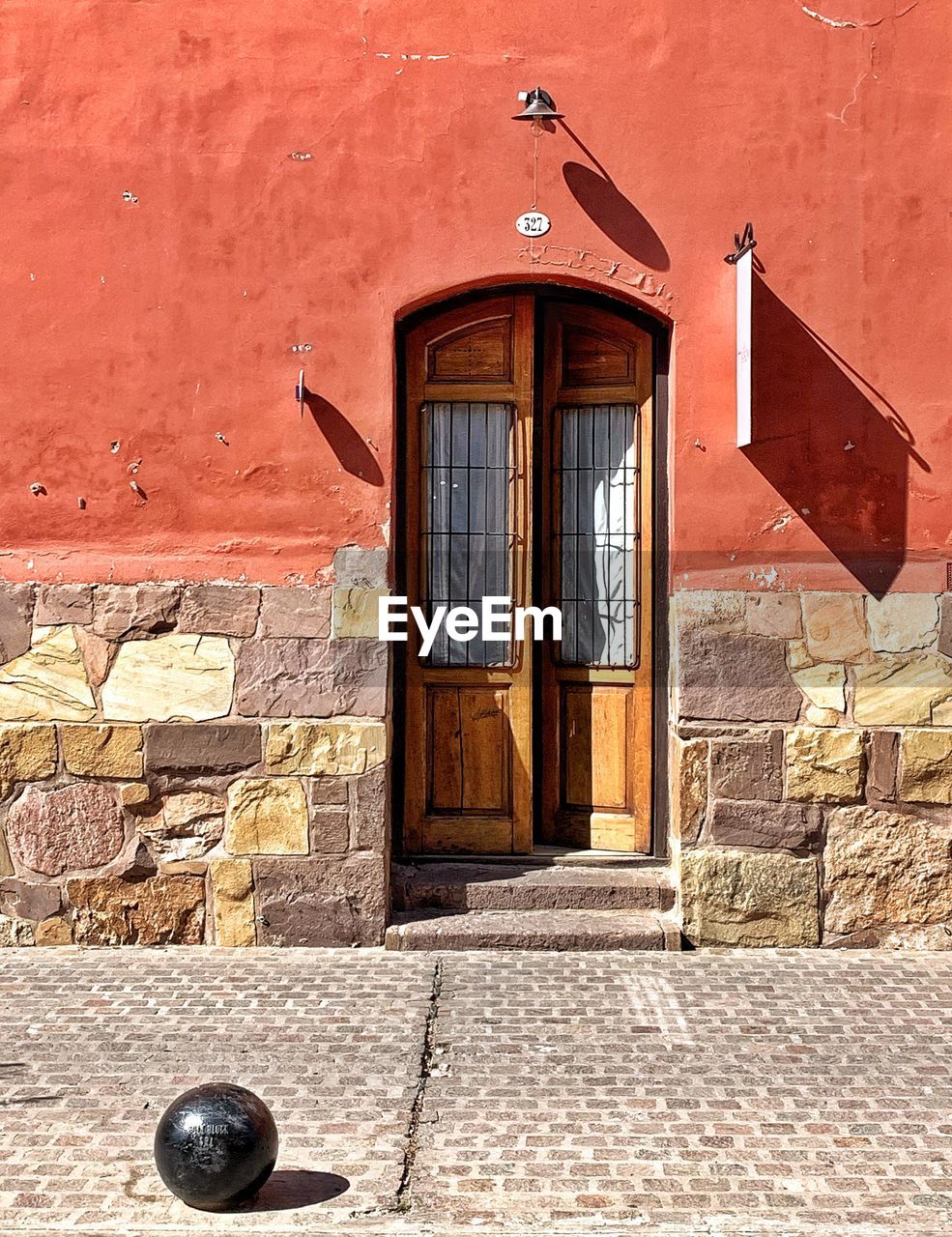 architecture, building exterior, built structure, wall, door, entrance, wood, no people, building, brick, day, wall - building feature, house, window, red, outdoors, sunlight, city, street, closed, history, old, nature, residential district, the past