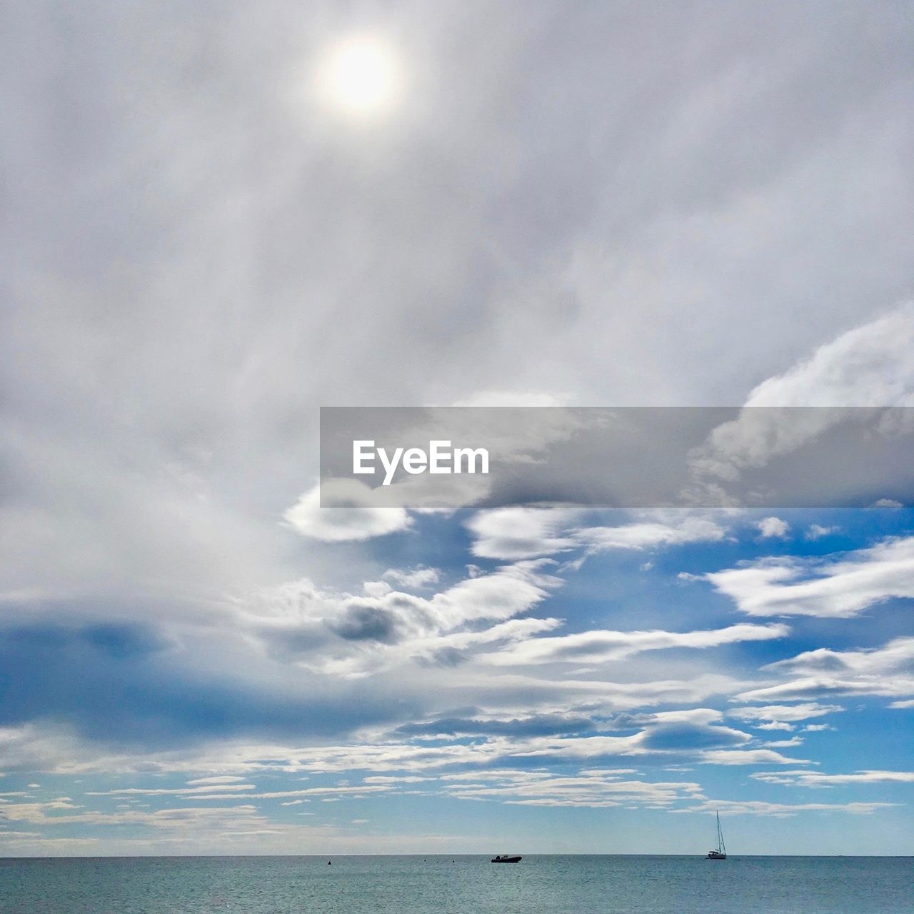 VIEW OF SEA AGAINST SKY