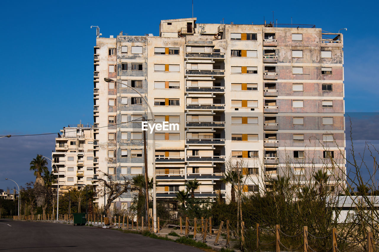 buildings in city against sky