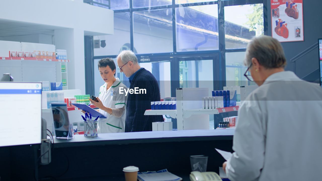 female scientist working at laboratory