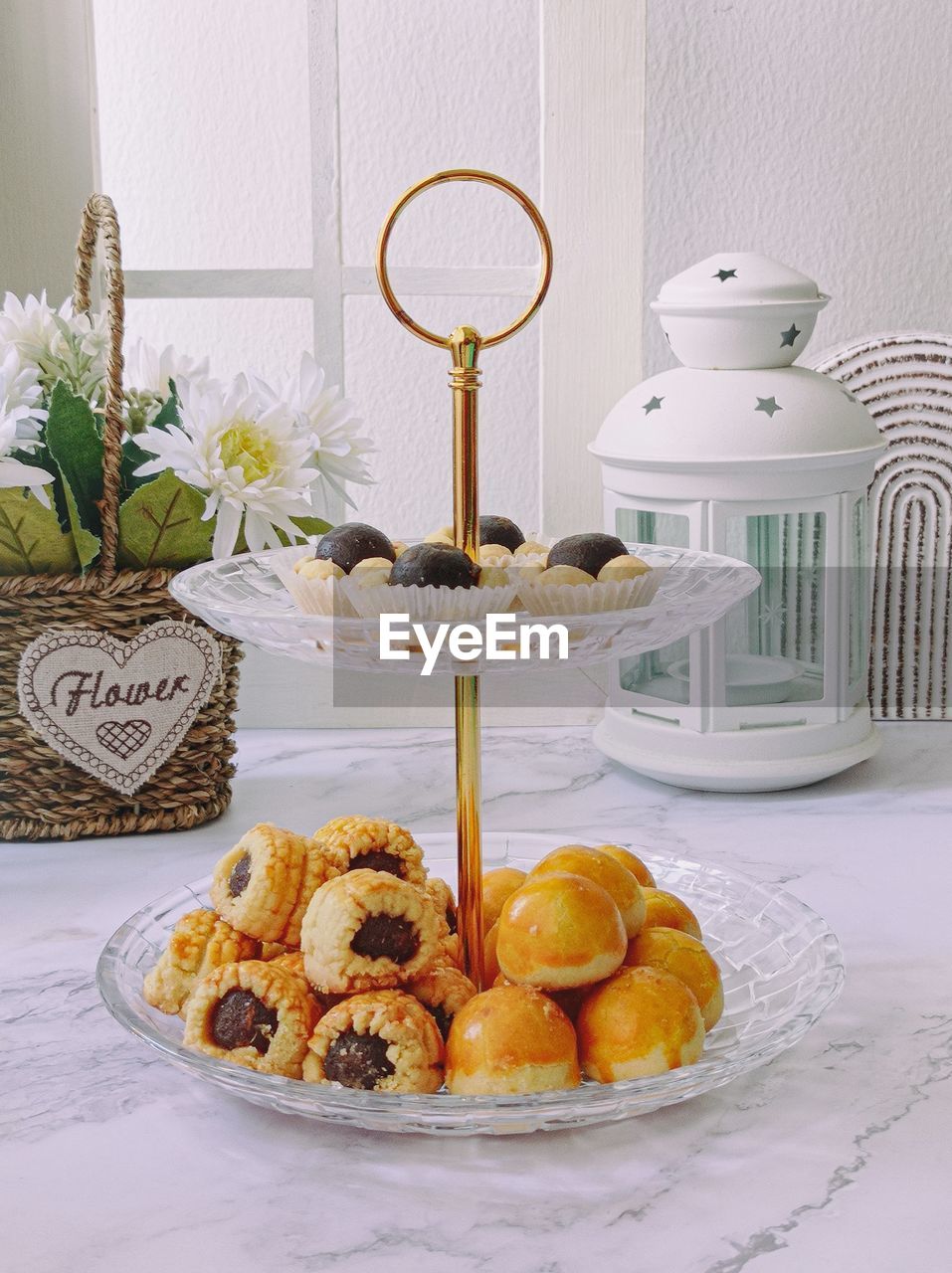 Close-up of food on table 