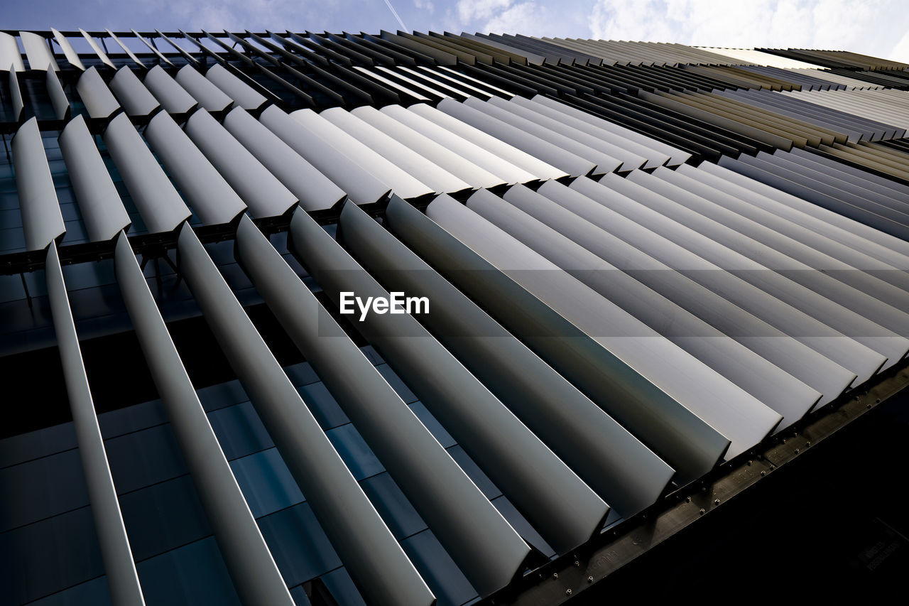 Low angle view of roof against building