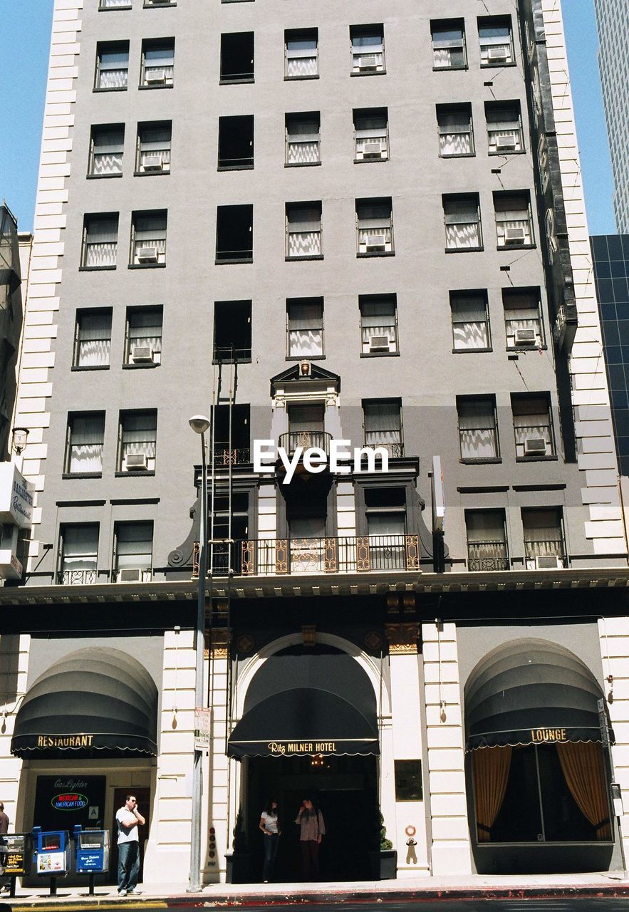 LOW ANGLE VIEW OF BUILDINGS