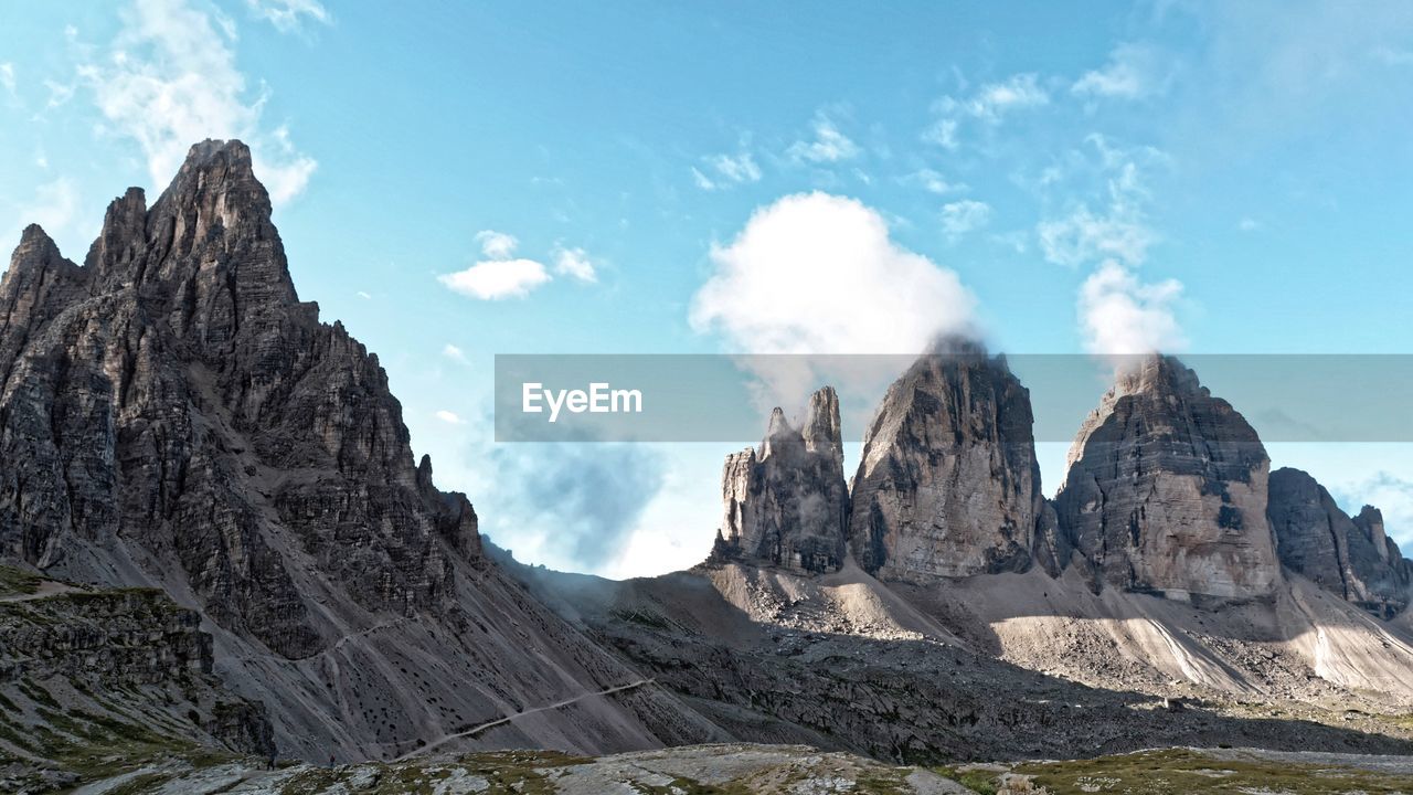 PANORAMIC VIEW OF ROCKY MOUNTAINS