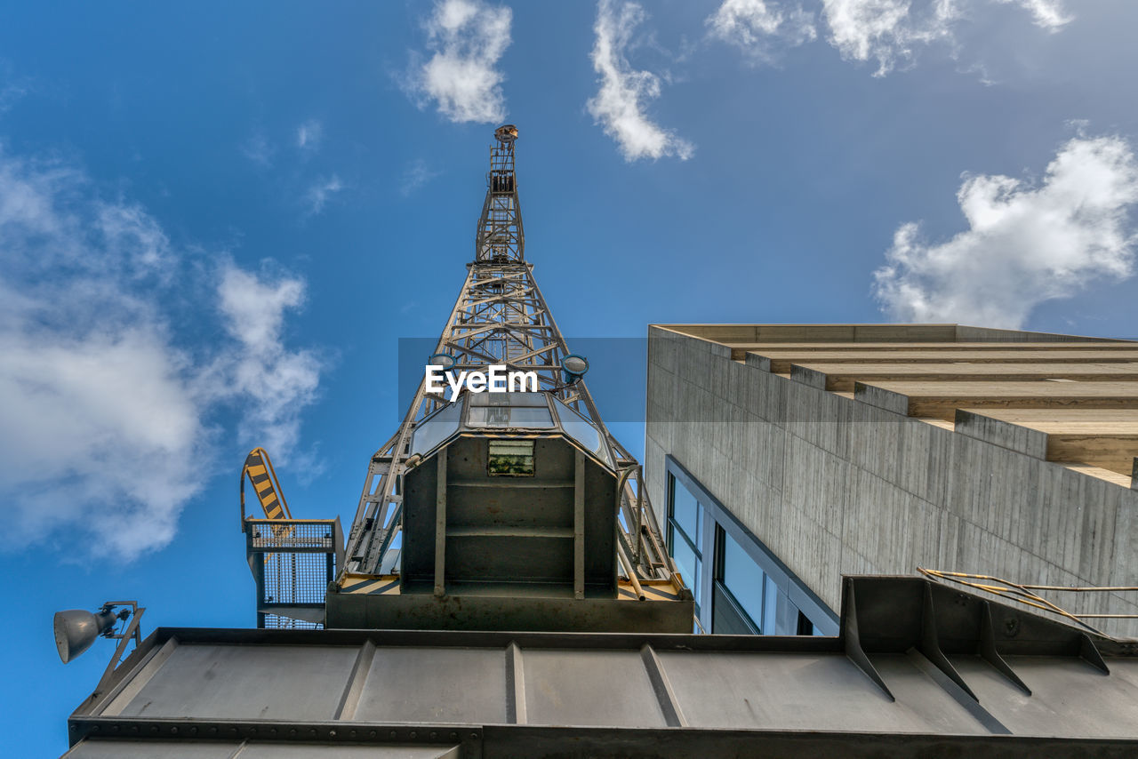 Low angle view of building against sky