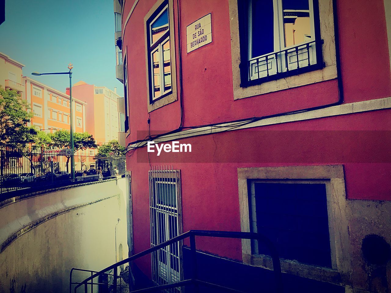 BUILDINGS AGAINST SKY