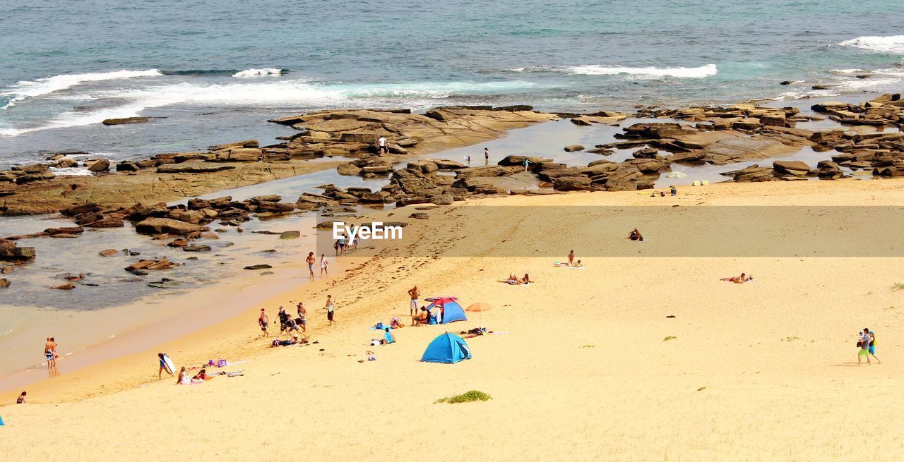 Scenic view of beach