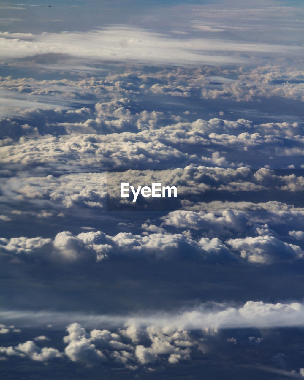AERIAL VIEW OF CLOUDS IN SKY