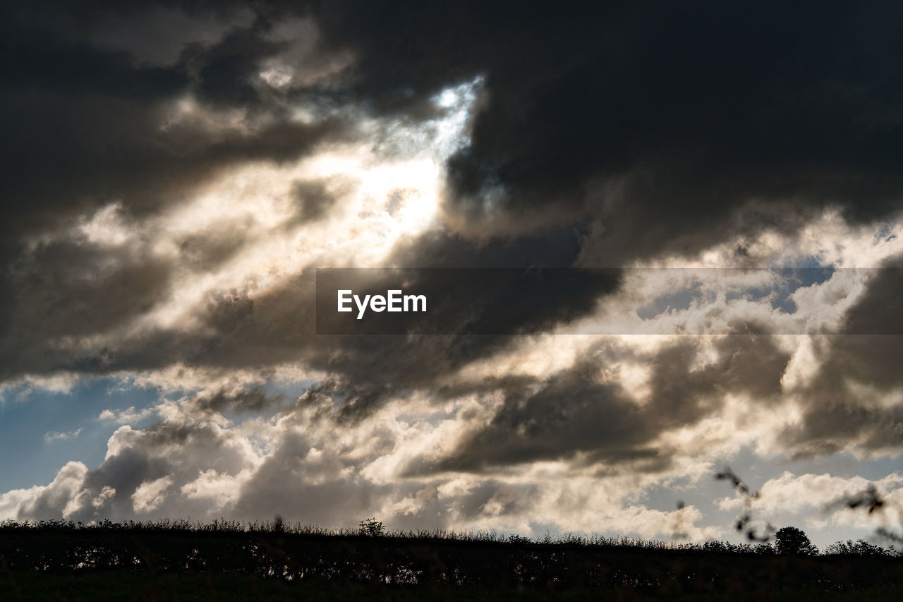 LOW ANGLE VIEW OF DRAMATIC SKY