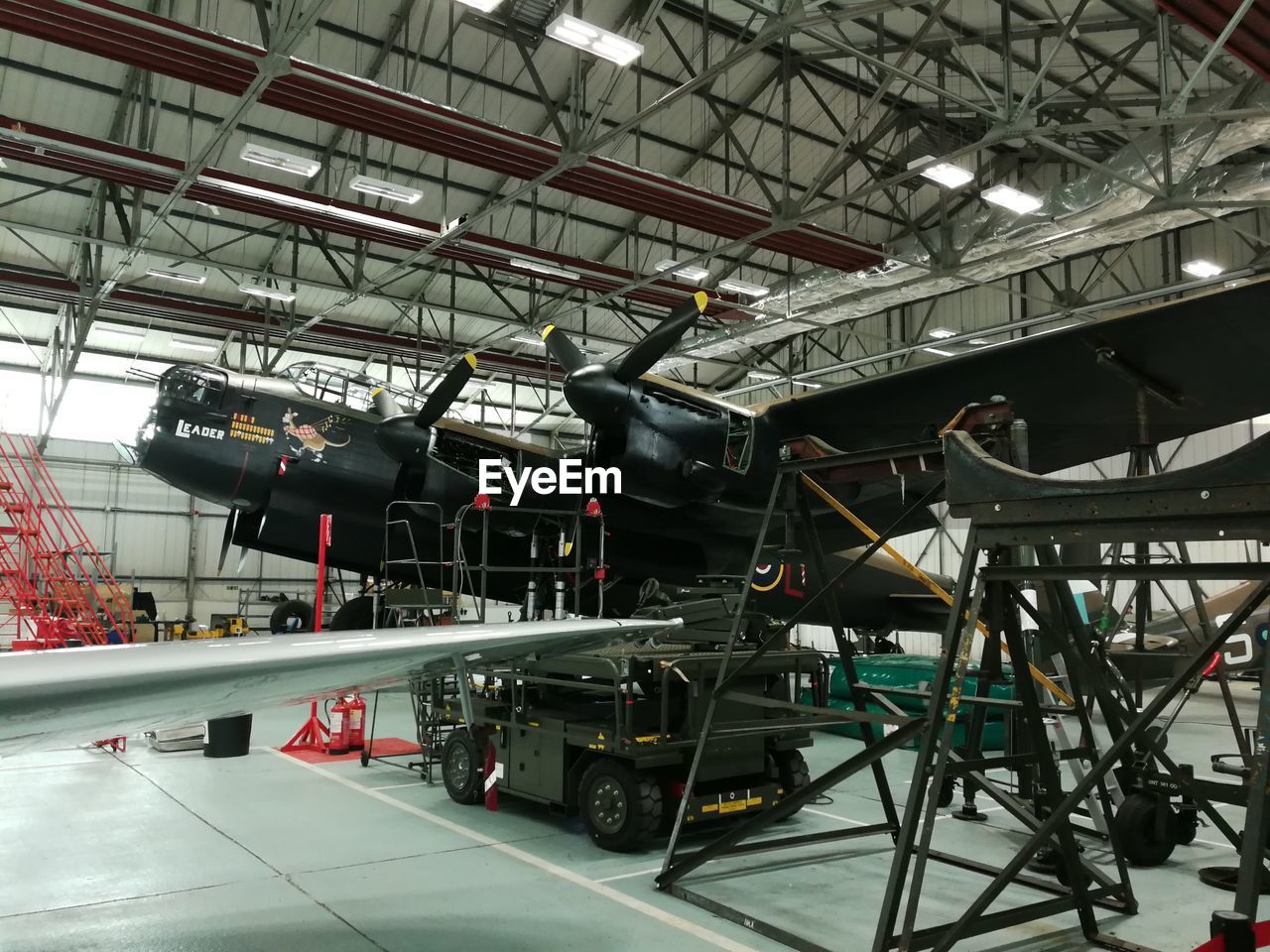 LOW ANGLE VIEW OF INDUSTRY AT STATION