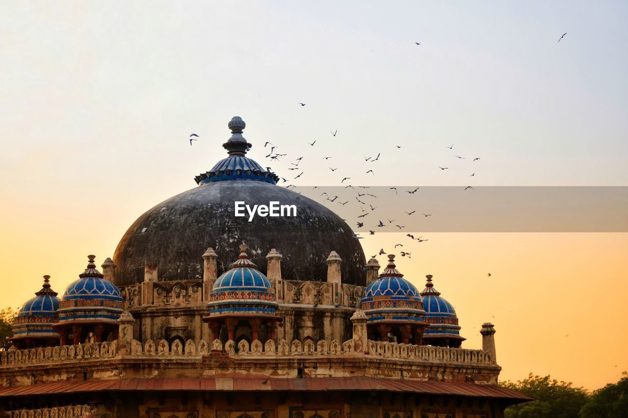 View of tomb against sky