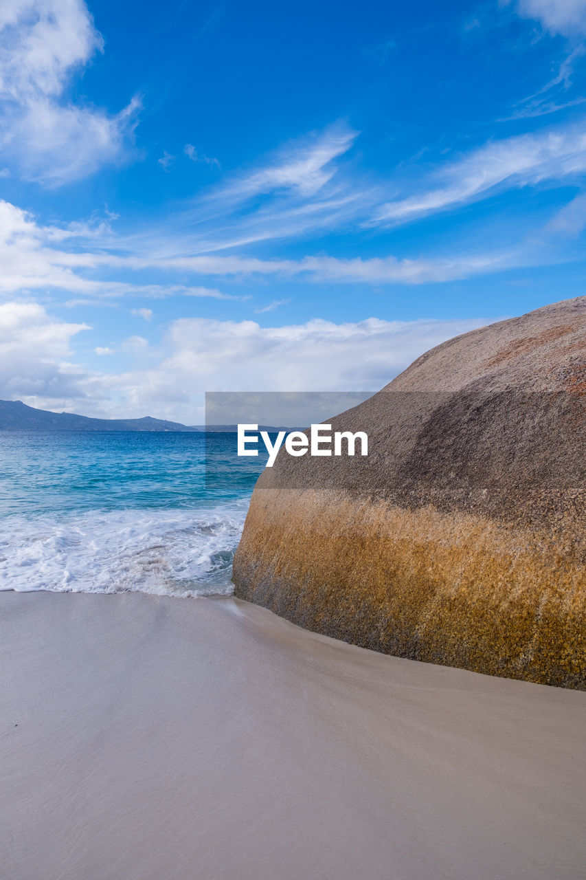 SCENIC VIEW OF SEA AGAINST BLUE SKY