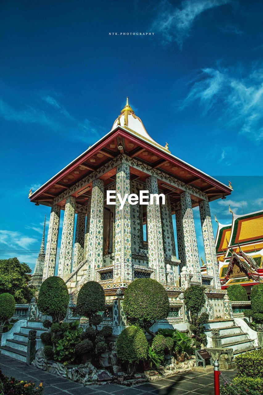 VIEW OF TEMPLE AGAINST SKY