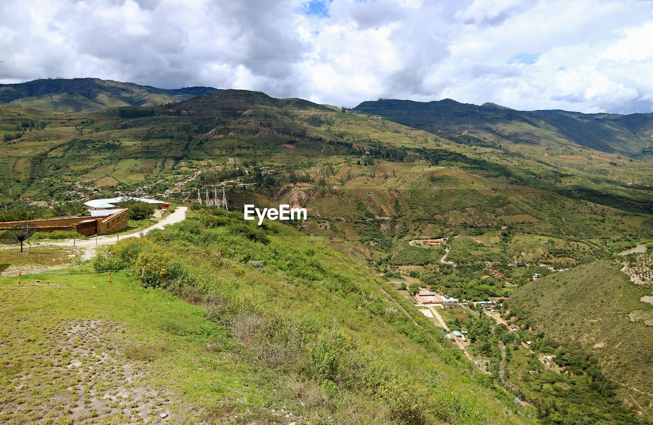 HIGH ANGLE VIEW OF LANDSCAPE