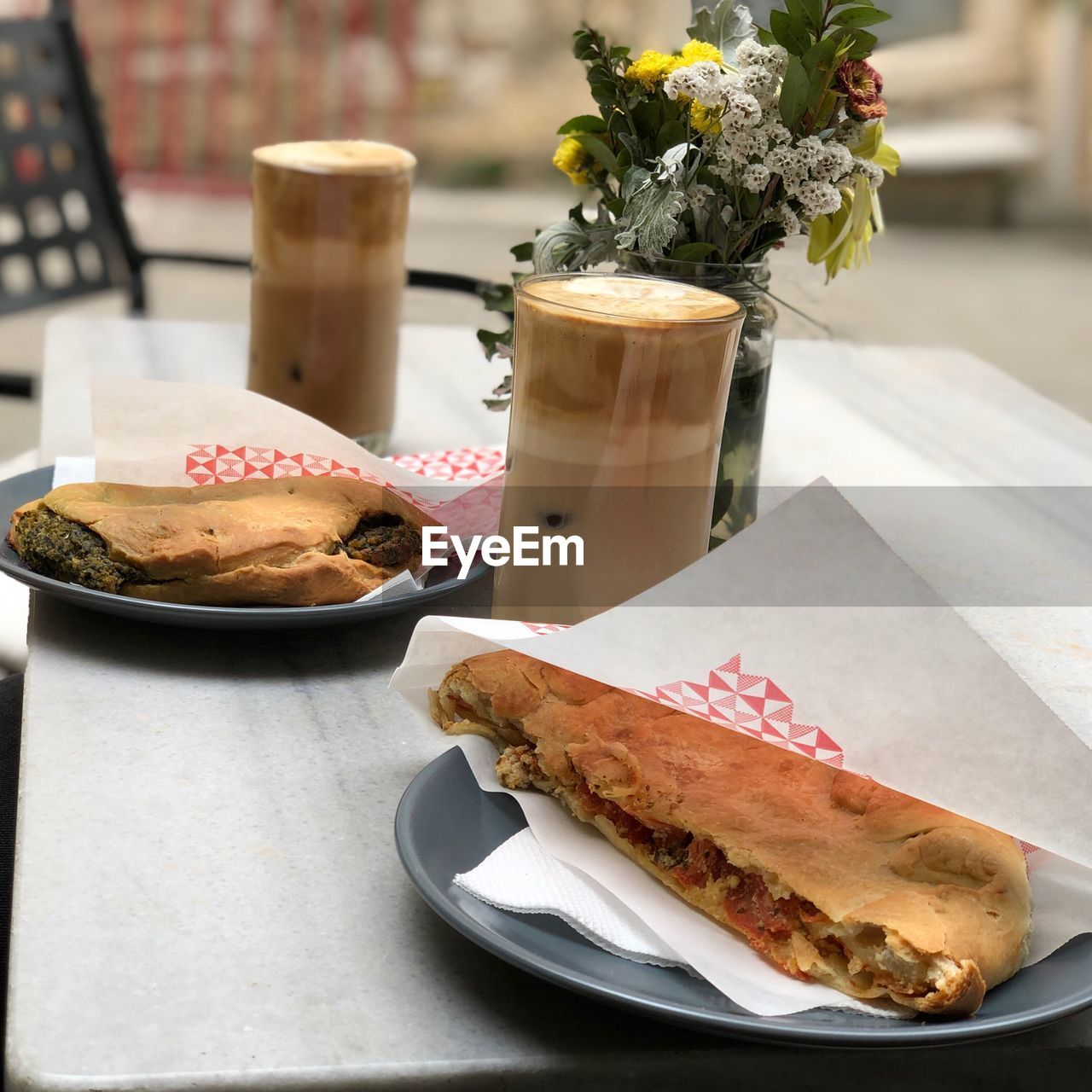 CLOSE-UP OF FOOD ON TABLE