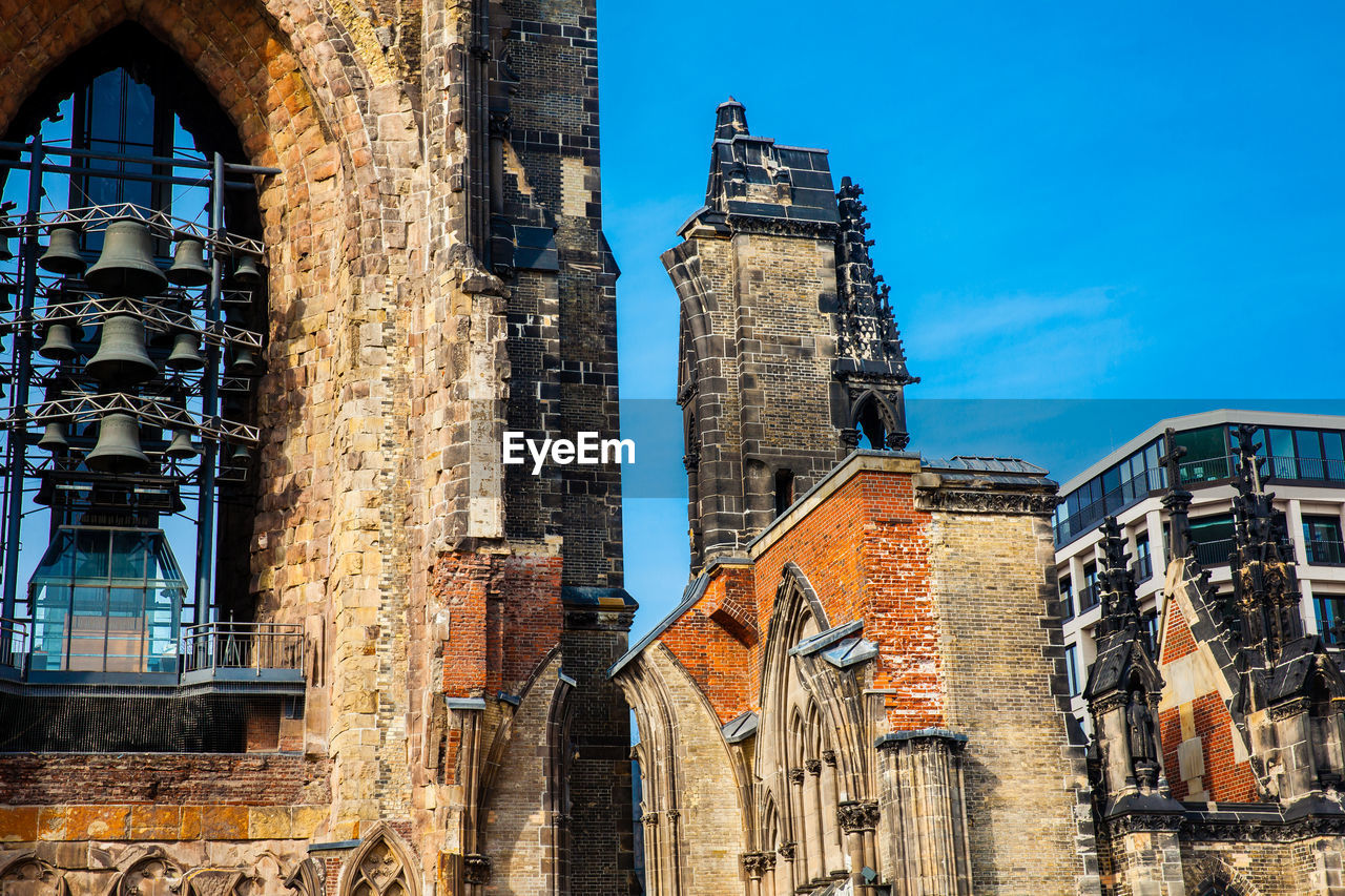 Remains of the saint nicholas church almost completely destroyed during the bombing of hamburg