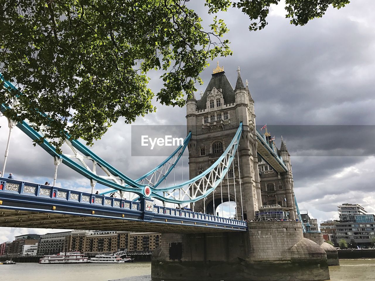 LOW ANGLE VIEW OF BRIDGE