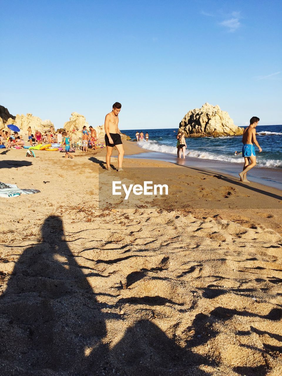 VIEW OF PEOPLE ON BEACH