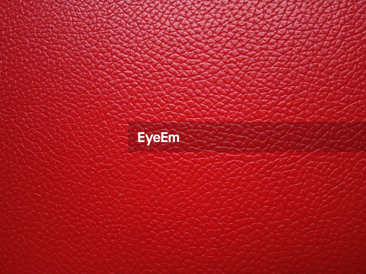 Full frame shot of red leather