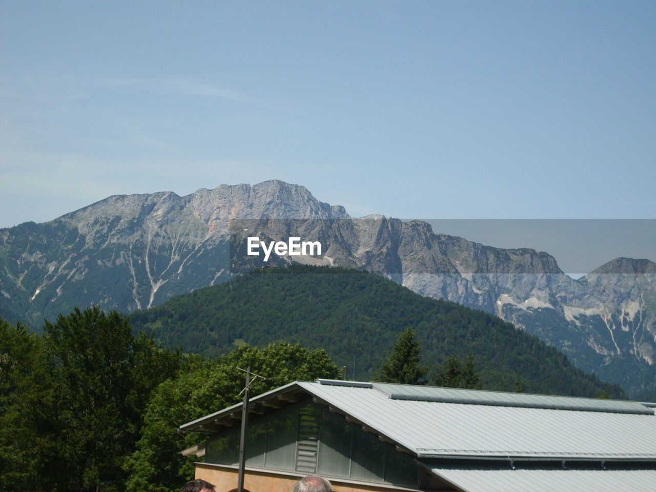 MOUNTAINS AGAINST SKY