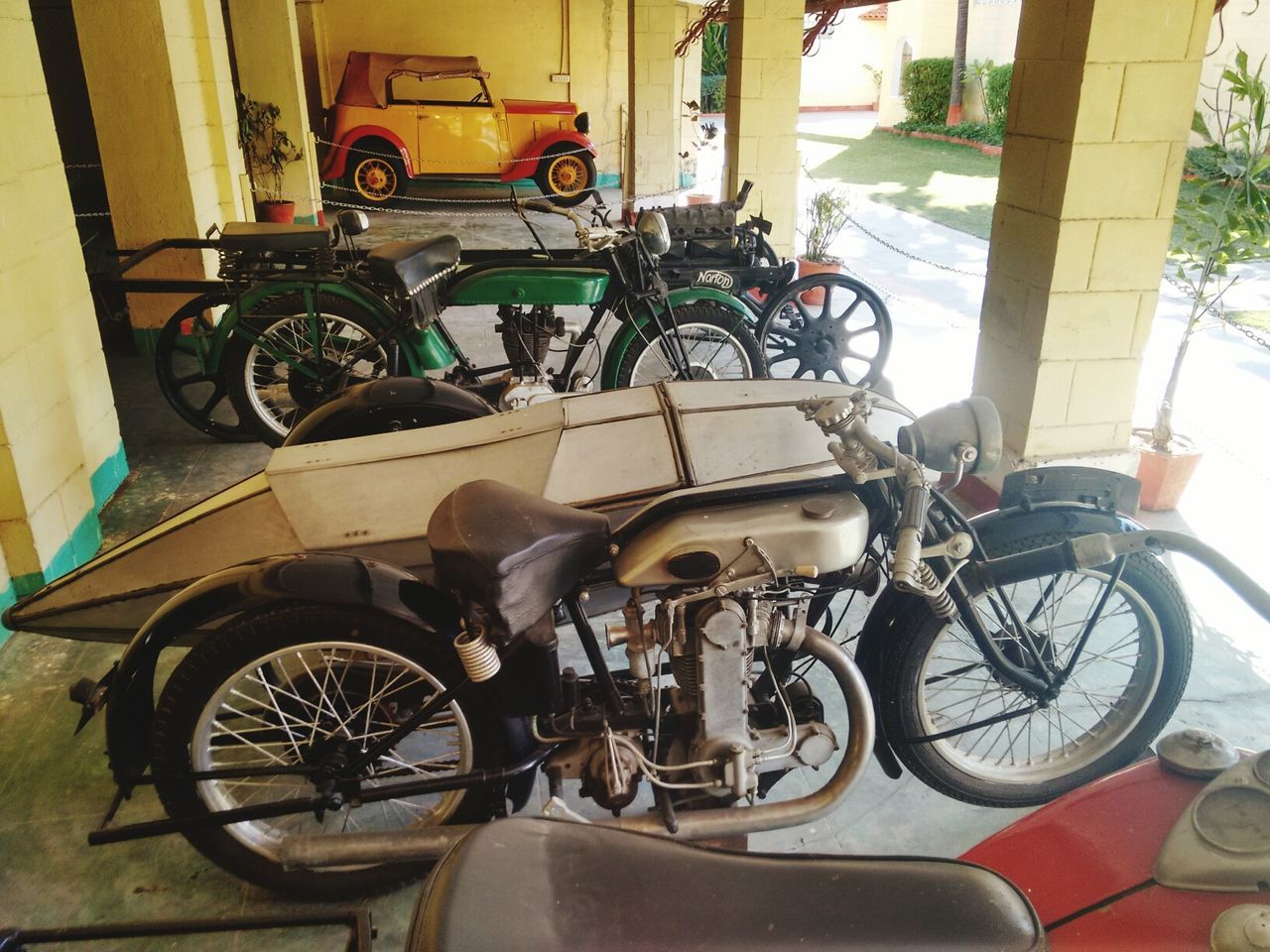 BICYCLES IN CORRIDOR