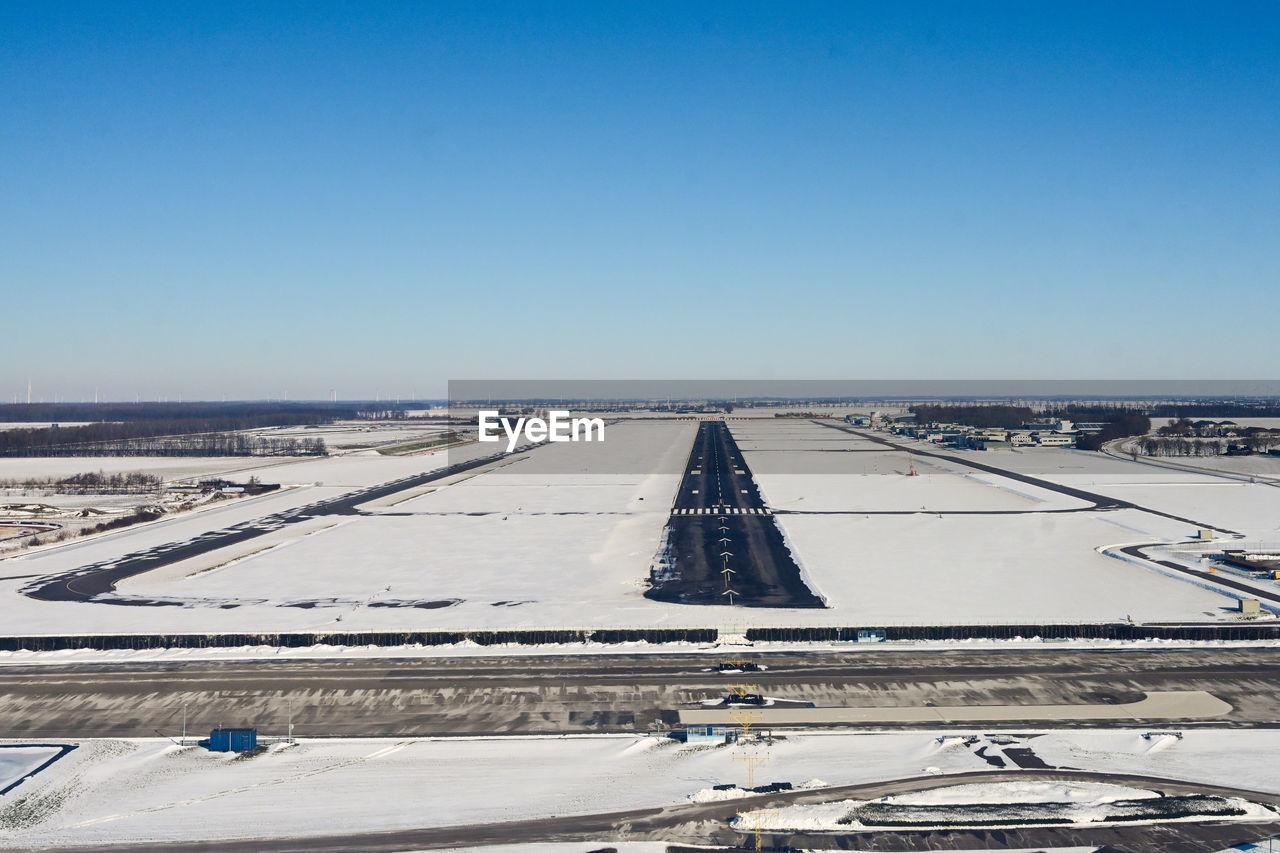 VIEW OF AIRPORT RUNWAY