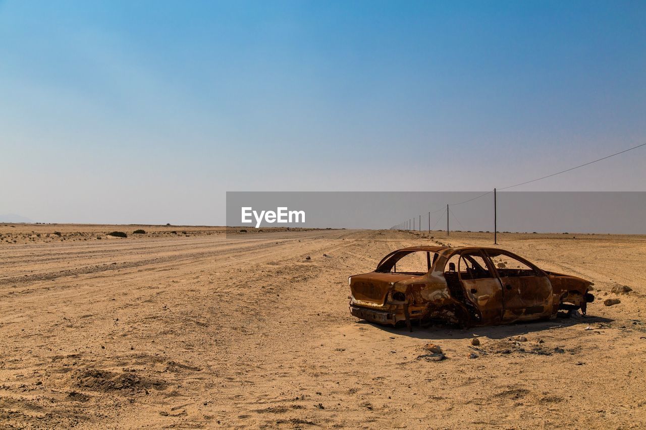 VIEW OF DESERT AGAINST SKY