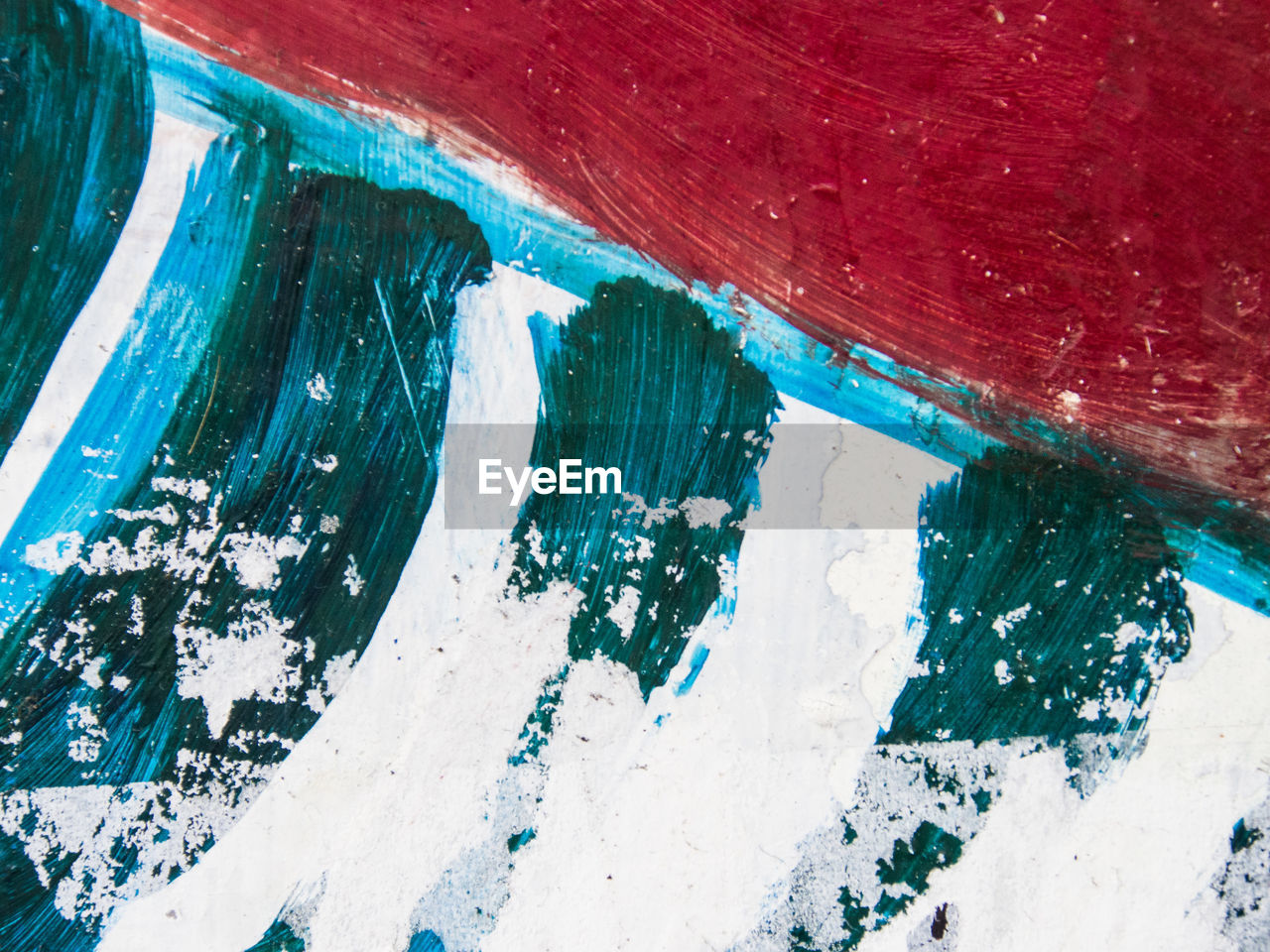 Close-up of painted wall