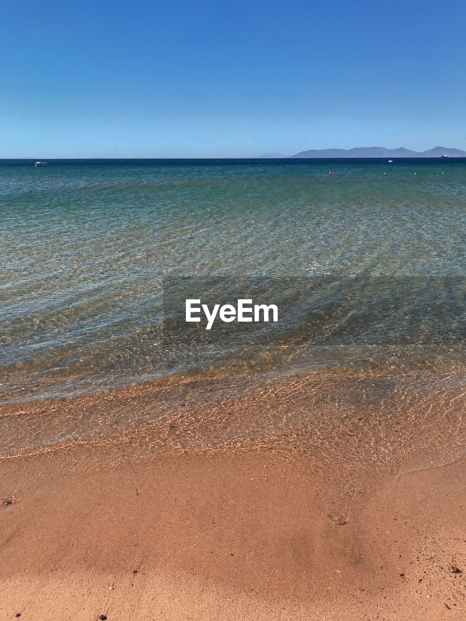 SCENIC VIEW OF BEACH AGAINST CLEAR SKY