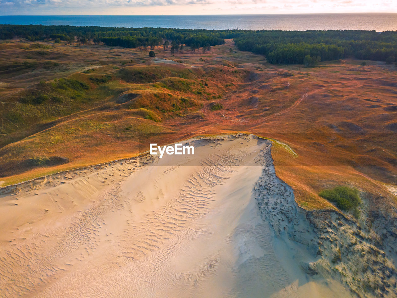 HIGH ANGLE VIEW OF SEA SHORE