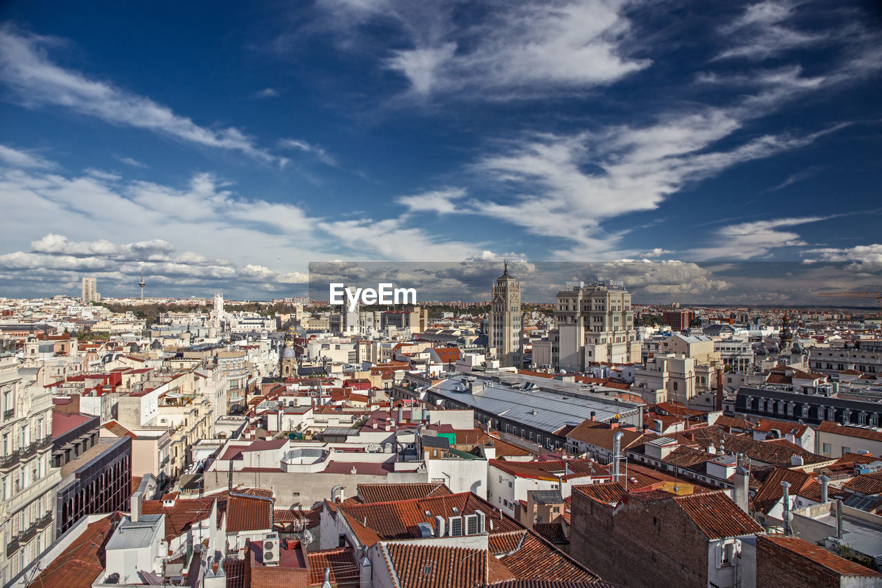 Cityscape against sky