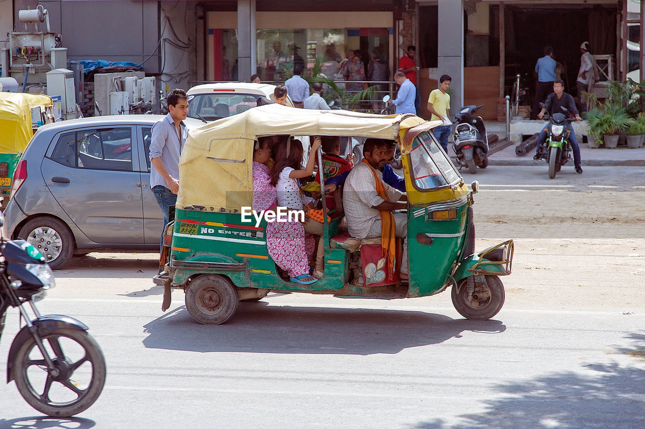 BICYCLES ON ROAD