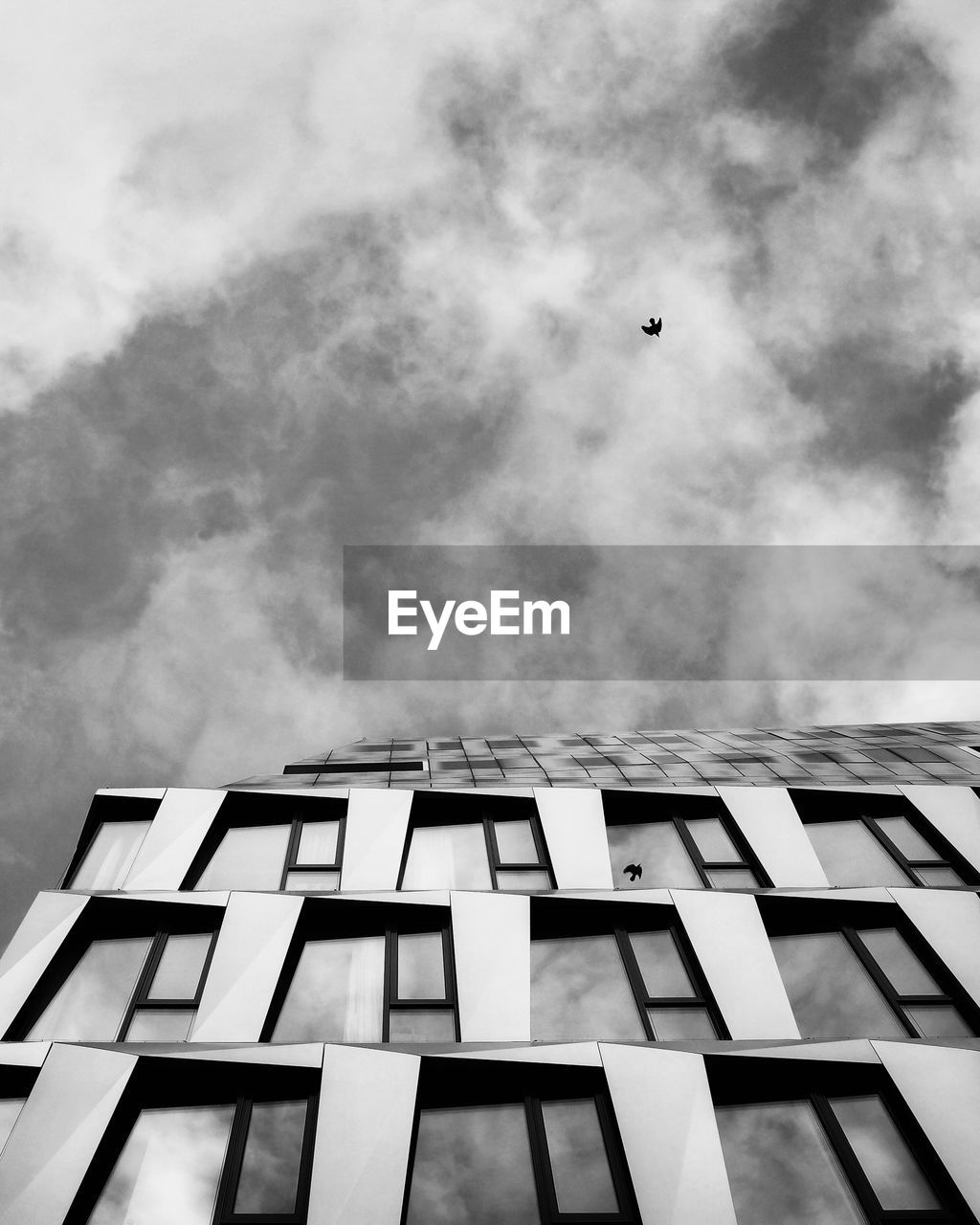 Low angle view of a building and sky