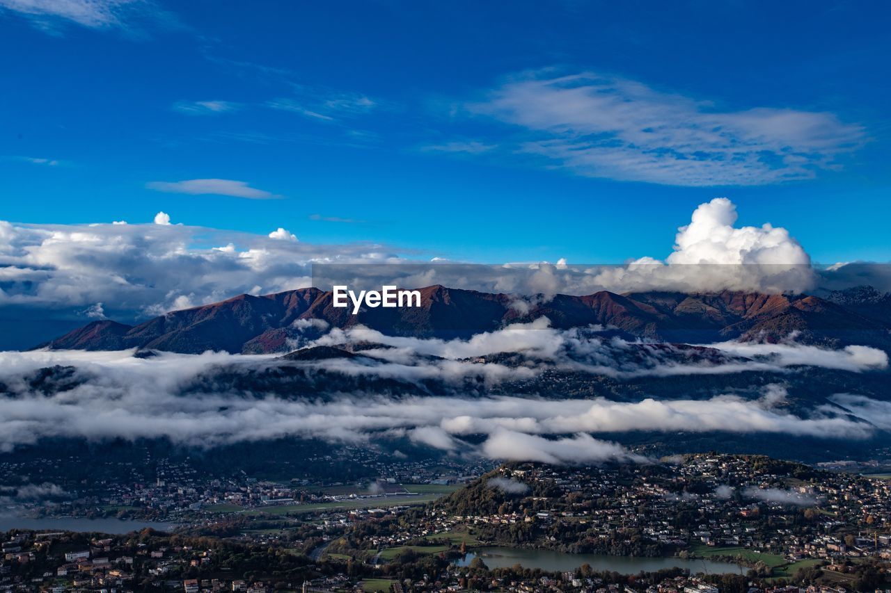 Scenic view from monte san salvatore 