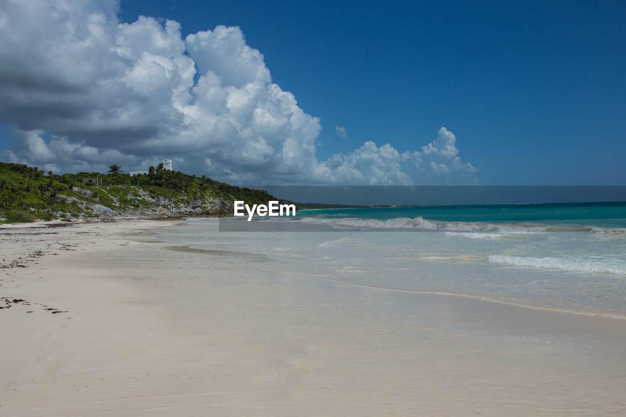 VIEW OF BEACH AGAINST SKY