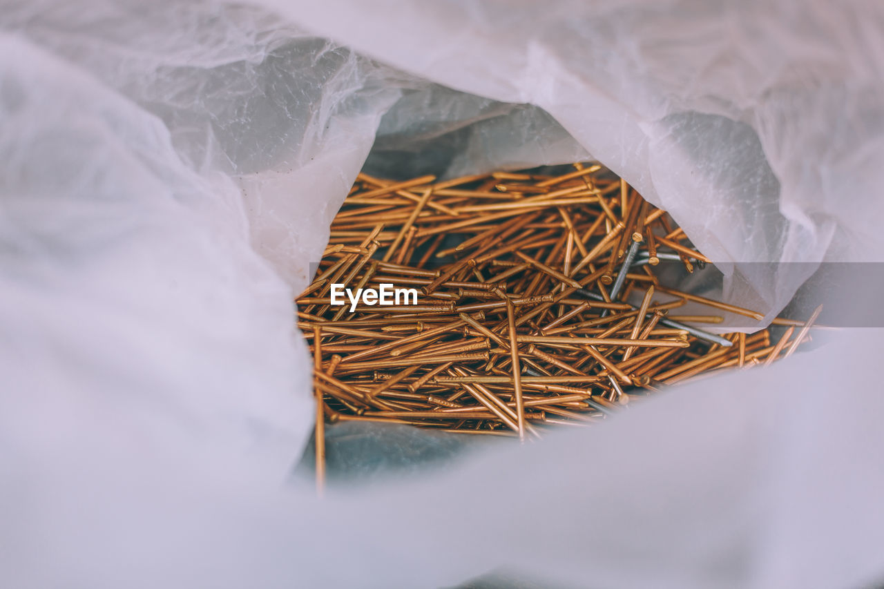 Close-up of nails