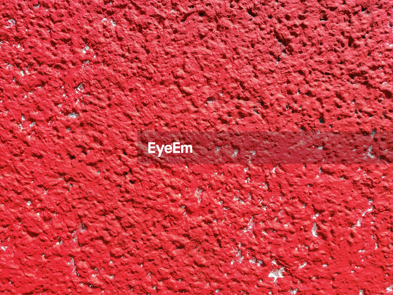 Full frame shot of red wall