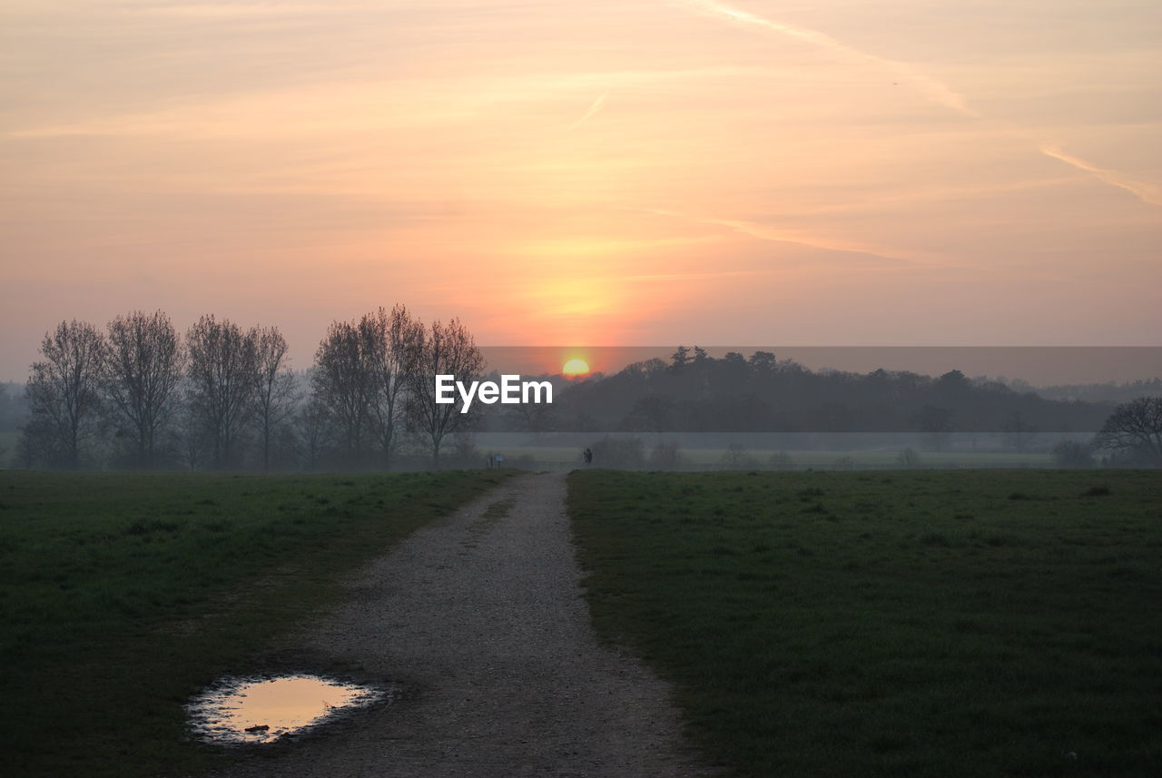 LANDSCAPE AGAINST SKY DURING SUNSET