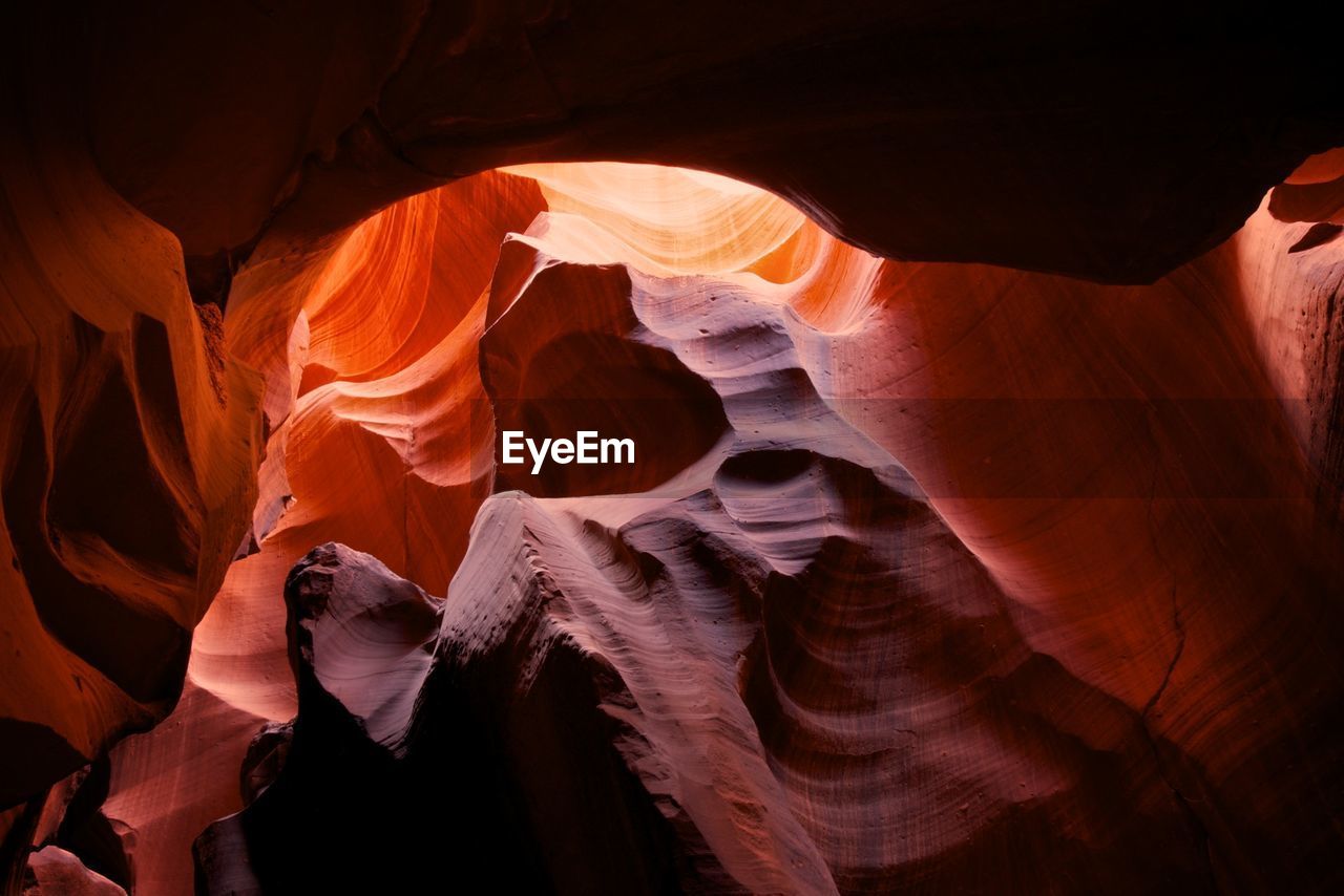 ROCK FORMATION IN CAVE