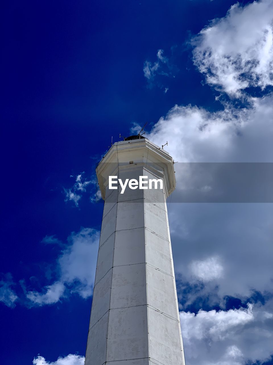 LOW ANGLE VIEW OF LIGHTHOUSE